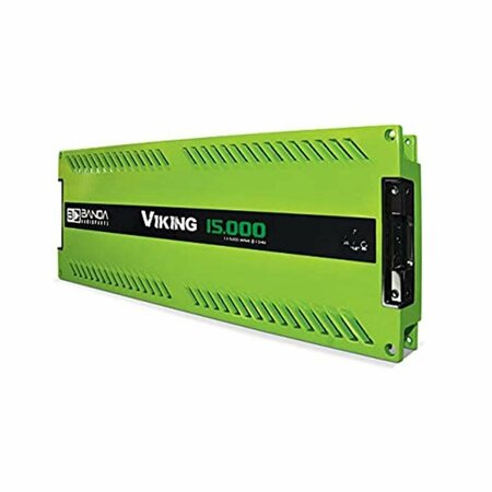 BANDA 1600W 2 Ohms Car Audio Amplifier, Green ICEX1600.2GREEN